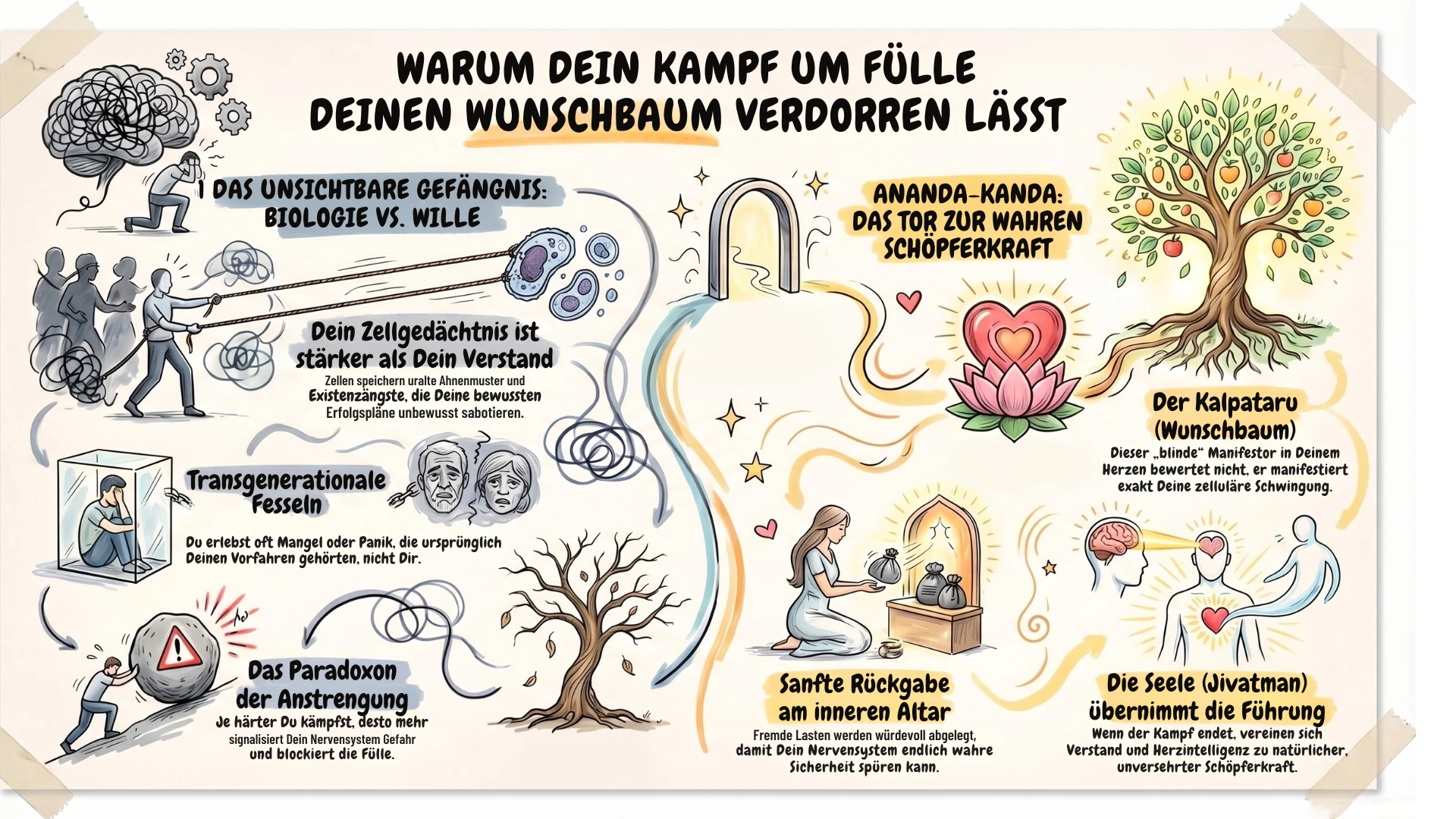 verborgener Wunschbaum