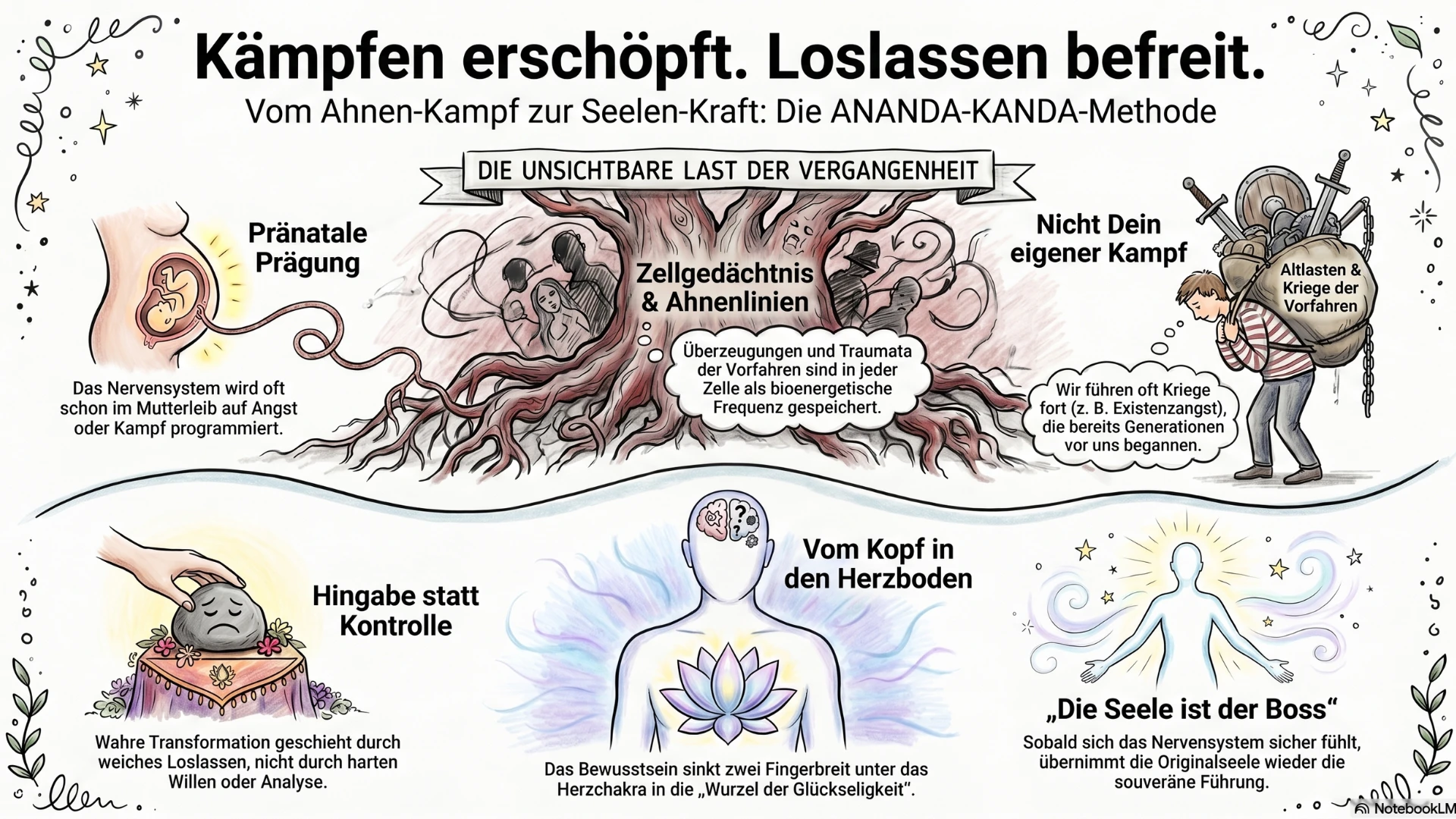 Transgenerationale Muster auflösen mit der ANANDA-KANDA Methode: Pränatale Prägung, Zellgedächtnis, Ahnenlinien – Marlies JC Reimers Berlin