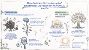 Schattenarbeit in der Beratung Zum höchsten Wohle aller mit Divine und Tao Blessing für Liebe, Frieden, Harmonie und Freiheit