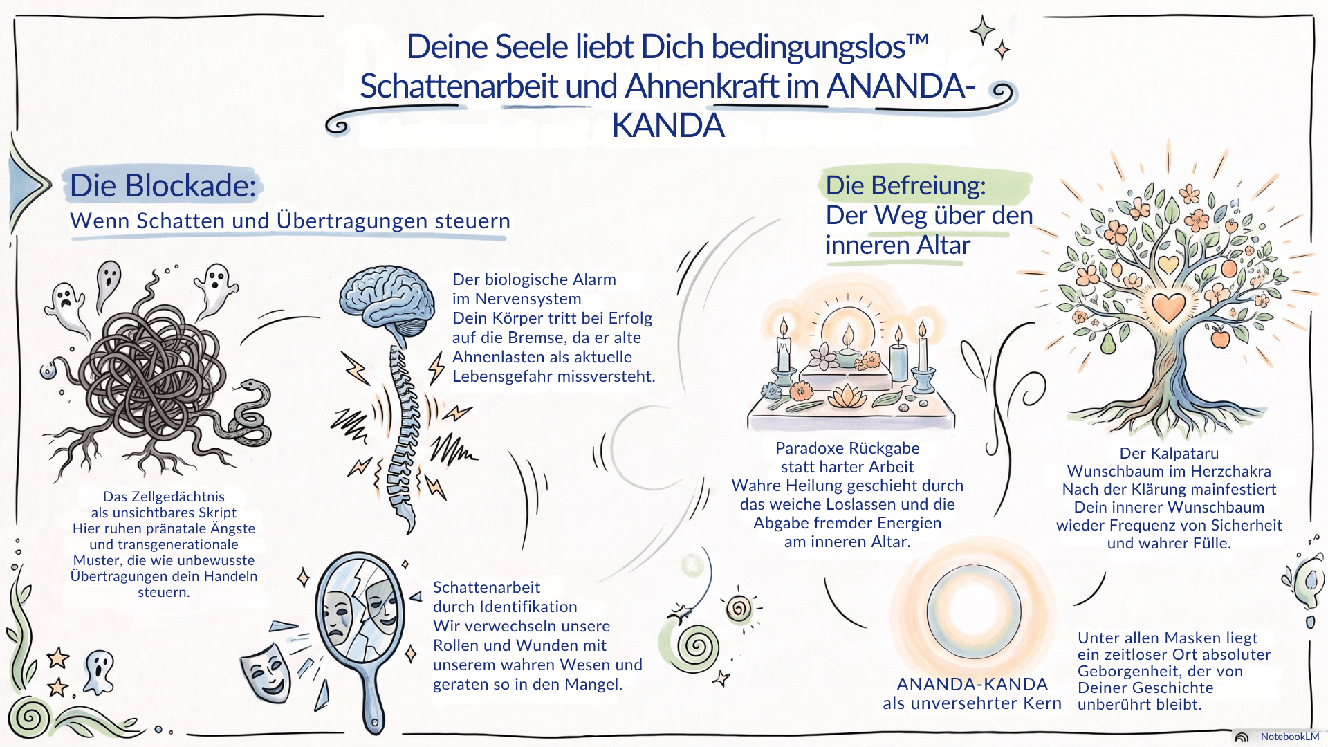 Schattenarbeit in der Beratung Zum höchsten Wohle aller mit Divine und Tao Blessing für Liebe, Frieden, Harmonie und Freiheit